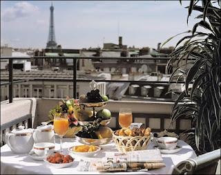 Vista desde la Suite Errol Flynn del hotel Napoleon Paris