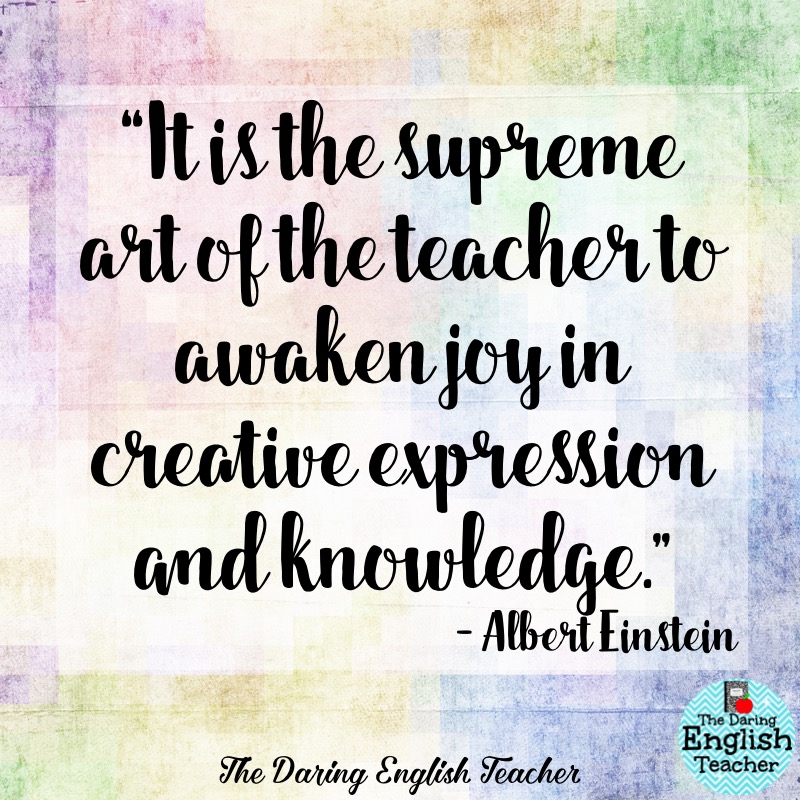 The Daring English Teacher  Inspirational  Teacher  Quotes  2