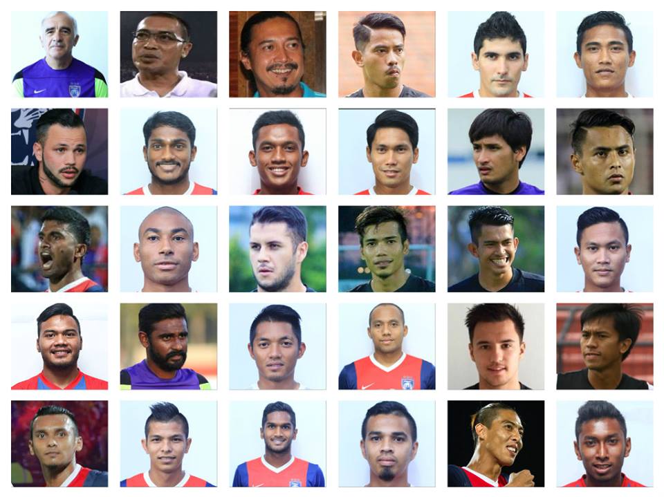 Liga Super Malaysia 2016: Senarai Pemain JDT