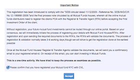 notice to register POA first with R&TAs of mutula funds