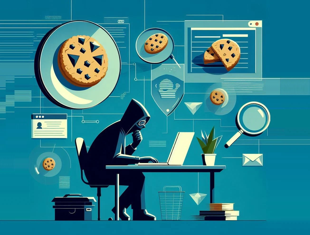 Cookie theft poses significant risks, especially if it compromises Google accounts, potentially leading to widespread data breaches across linked platforms.