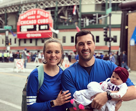 The Vuolo family Chicago Cubs game