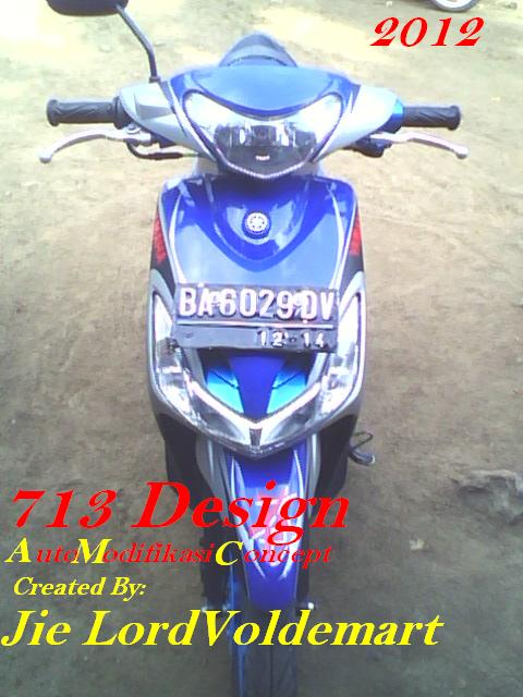 Top modif mio sporty biru