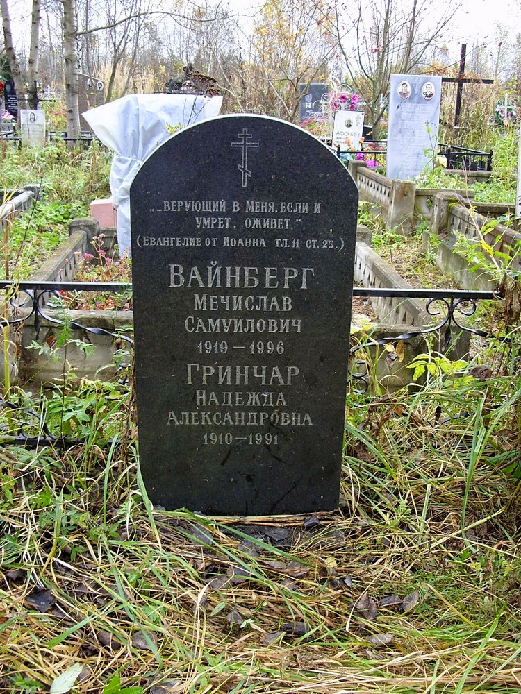 Mieczyslaw Weinberg, Vainberg, Grave, Cemetery, 