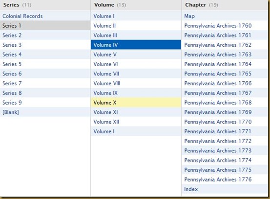 Pennsylvania Archives, Colonial Records, Series I, Volume IV