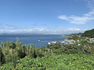 洲埼灯台 展望所からの景色