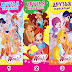 ¡Marca paginas Winx Club Sirenix 2D, Trendy y Cafe!