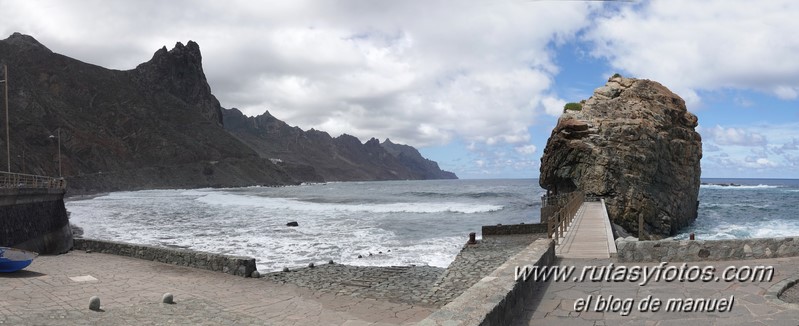 Puerto de la Cruz - Las Teresitas - Macizo de Anaga - Roque de las Bodegas - Punta del Hidalgo