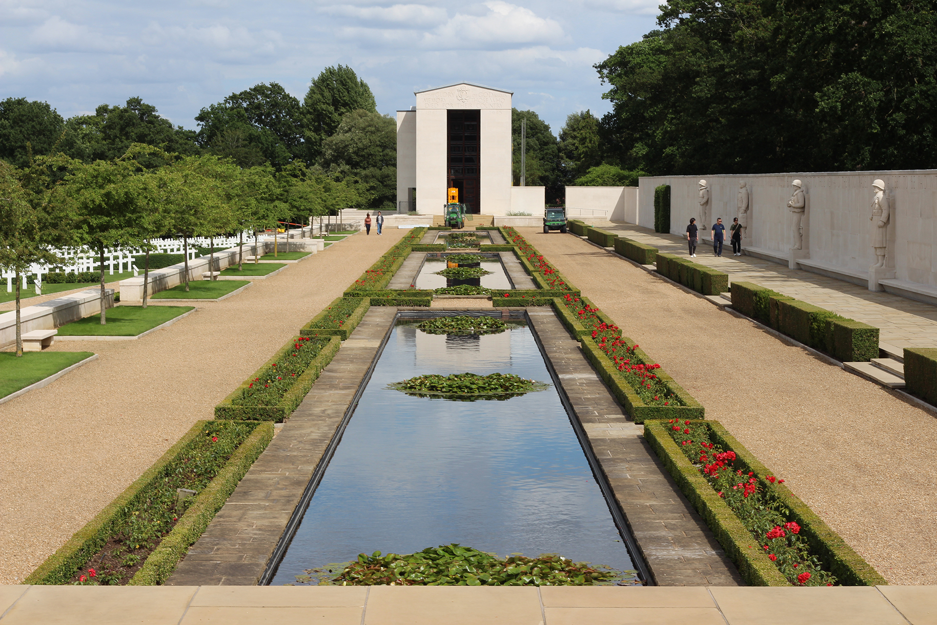 劍橋美軍紀念墓園 Cambridge American Cemetery