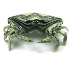 Origami Money Crab