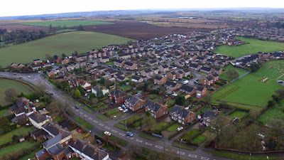 Pictured: The northern section of Wrawby Road by Neil Stapleton.