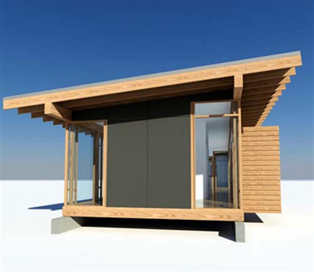 Wood and Glass Houses Design