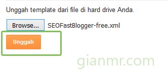 XML Blogger Unggah