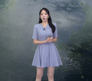 20250624 박소연 기상캐스터 나플나플 원피스 심쿵하네