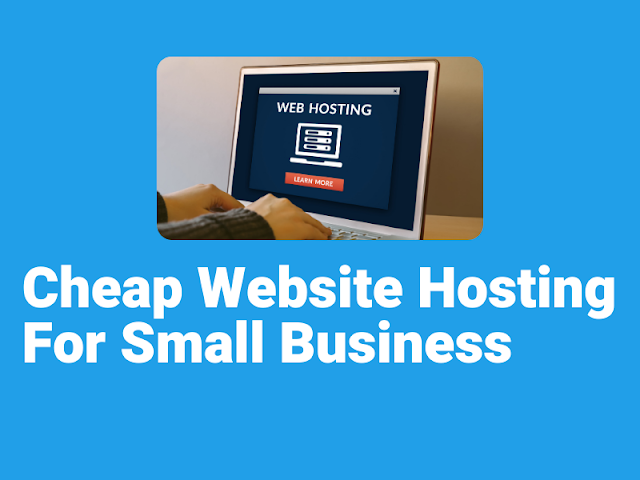 Cheap website hosting for small business