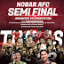 Arizaldi Aras dengan Masyarakat Barru Nobar Dukung Tim Garuda