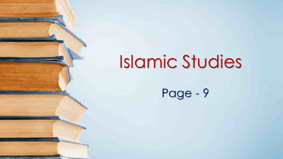 Islamic Studies - 9