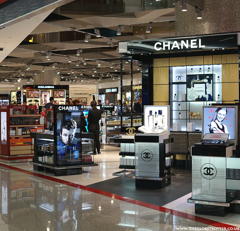 Duty free shopping at Dubai Airport