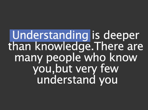 Quotes About Knowledge And Understanding. QuotesGram