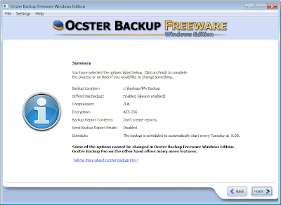 تحميل برنامج Ocster Backup Free مجانا لعمل نسخة احتياطية للويندوز والملفات