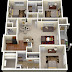 3 Bedroom Apartment Floor Plans