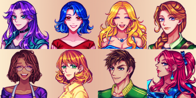 [最も好ましい] stardew valley 顔 差し替え 159817