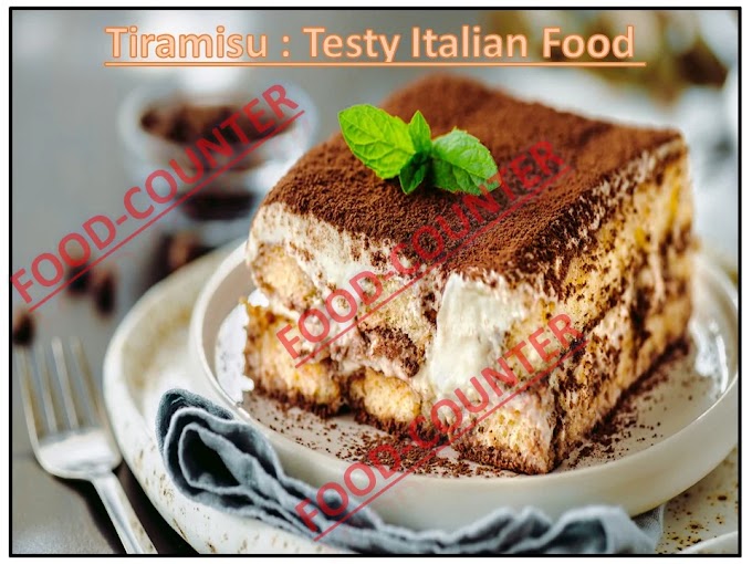 Tiramisu : Testy Italian Food