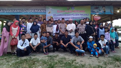 Keluarga Besar Polsek Pakuhaji Buka Puasa Bersama Tokoh Masyarakat