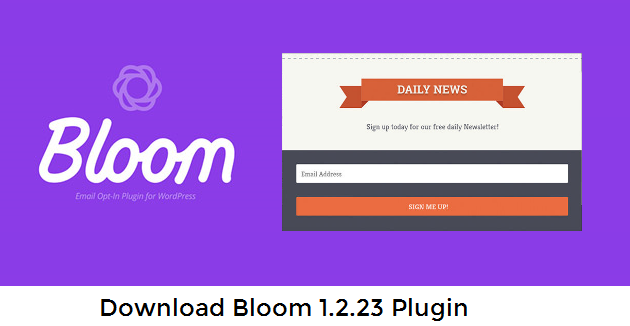 Bloom 1.2.23 eMail Opt-In Plugin Download Free