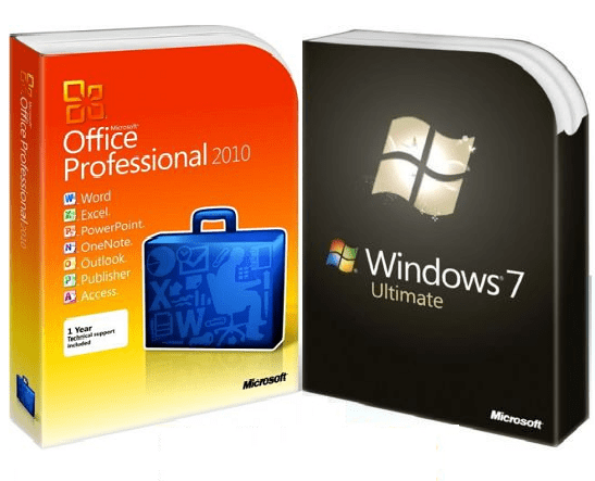 Windows 7 SP1 Ultimate Con Office Pro Plus 2010 VL Mayo 2022 Preactivado poster box cover