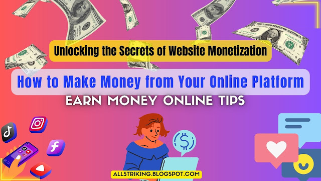 How to Make Money from Your Online Platform