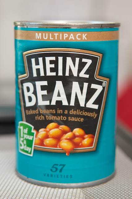 Heinz Baked Beans - Tomato Beans - Haricots sauce tomate - Suggestion de présentation - Conserve Heinz