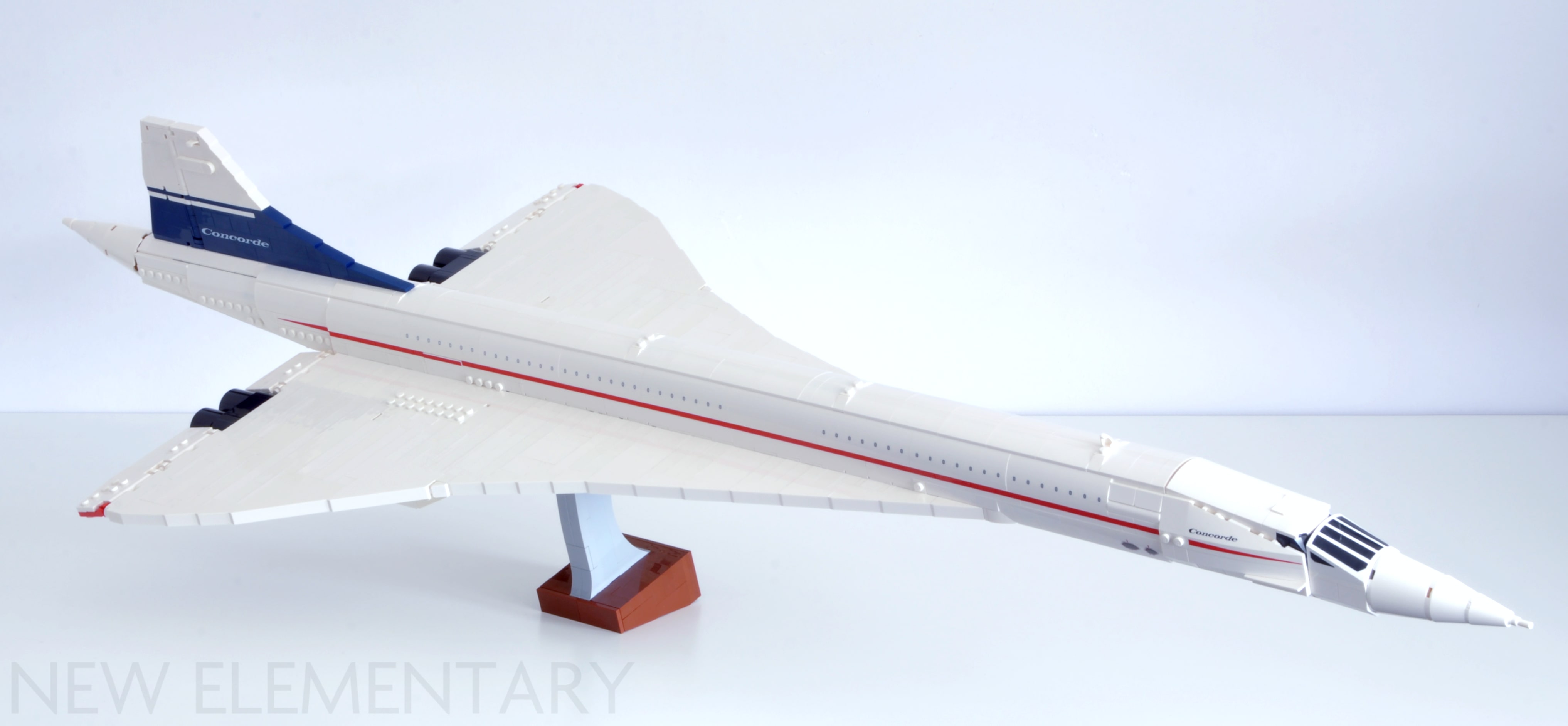 Display Stand for LEGO Concorde 10318