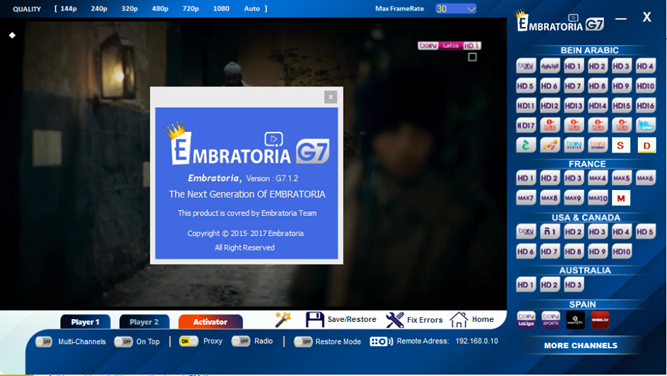 embratoria g7 pour pc gratuit