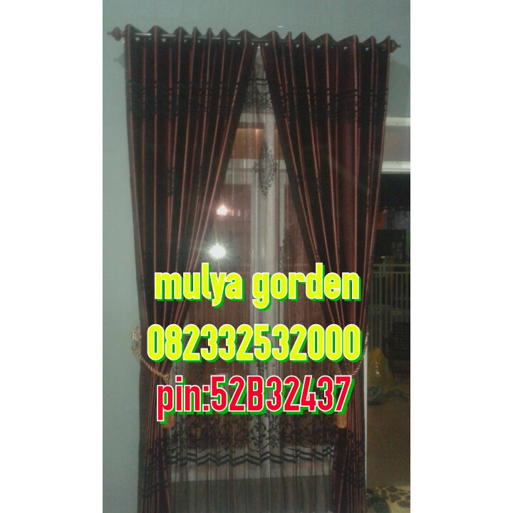 MULYA GORDEN INTERIOR SIDOARJO gorden murah sidoarjo dan 