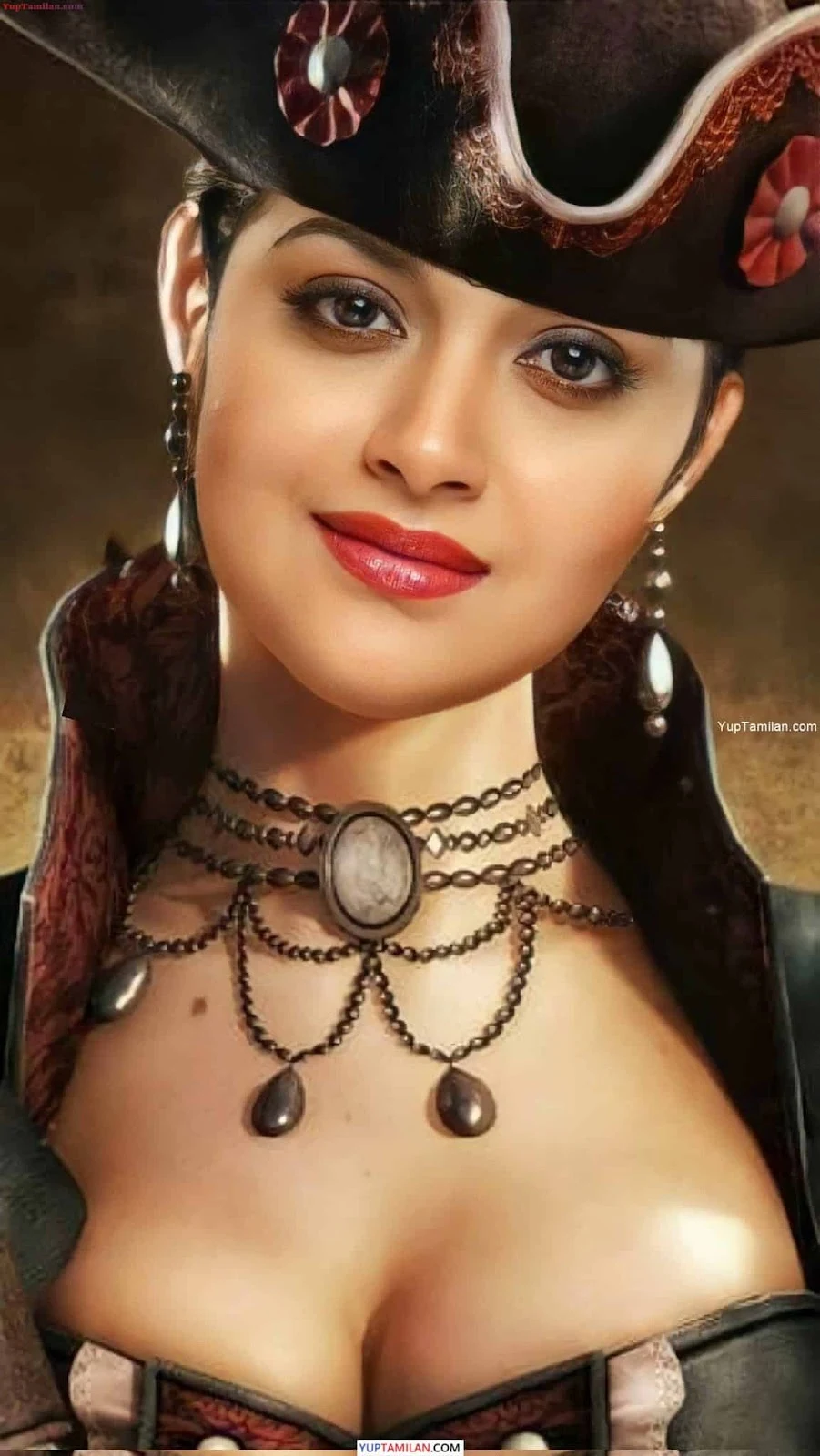 Keerthy Suresh Sexy Cleavage Photos - Curvy Deep Boobs