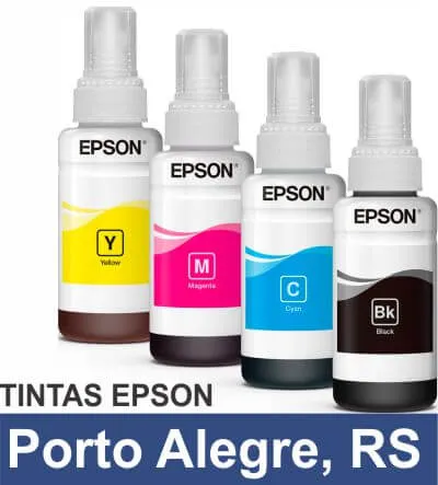 Tinta Epson Ecotank Preto / Magenta / Amarelo / Azul