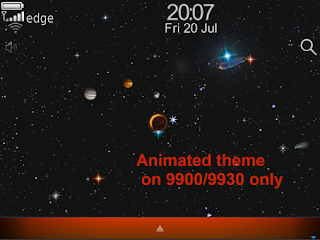 3D moving Planets Animation (9900/9930 OS7) Preview 1