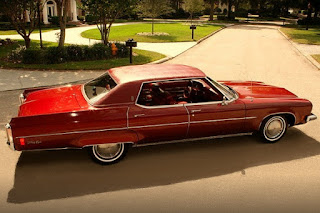 1973 Oldsmobile 98 Luxury Sedan Side Right