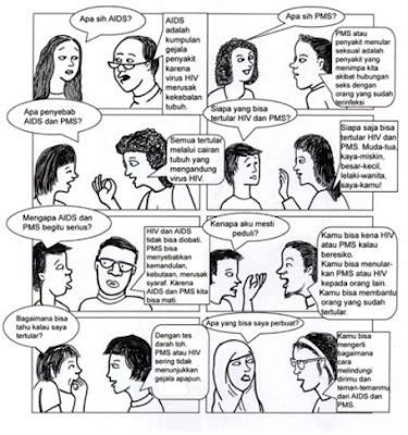 Apa itu HIV  dan AIDS  Komik untuk HIV  dan AIDS  