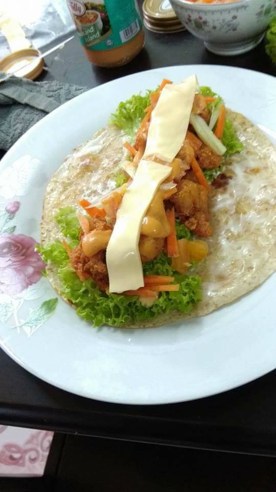 Ayol Masak: Chicken Wrap Ala KFC yang ringkas dan sedap