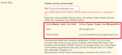  TLD atau Top Level Domain merupakan suatu identitas berkelas premium yang dikhususkan unt Cara Membuat dan Mengatur Custom Domain TLD Rumahweb Di Blogger Terbaru