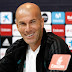 Zidane: "Se entrarmos bem na partida, teremos muitas possibilidades de ganhar"