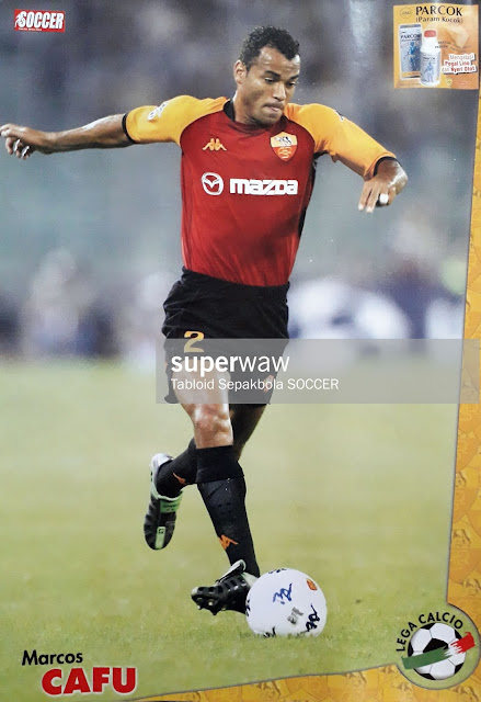 POSTER MARCOS CAFU (AS ROMA)