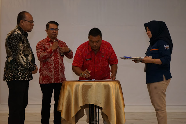 Wakili Bupati Surya, John Hardi Buka Sosialiasi dan Launching KKPD