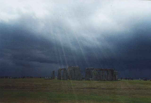 Hazy Sunshine at Stonehenge