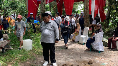 Bupati Suhatri Bur Apresiasi PT. HKI, Bantu Bangun Jembatan Gantung Durian Sakok di Nagari Tandikek