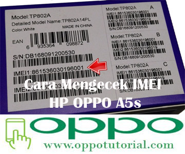 Cara Mengecek IMEI HP OPPO A5s