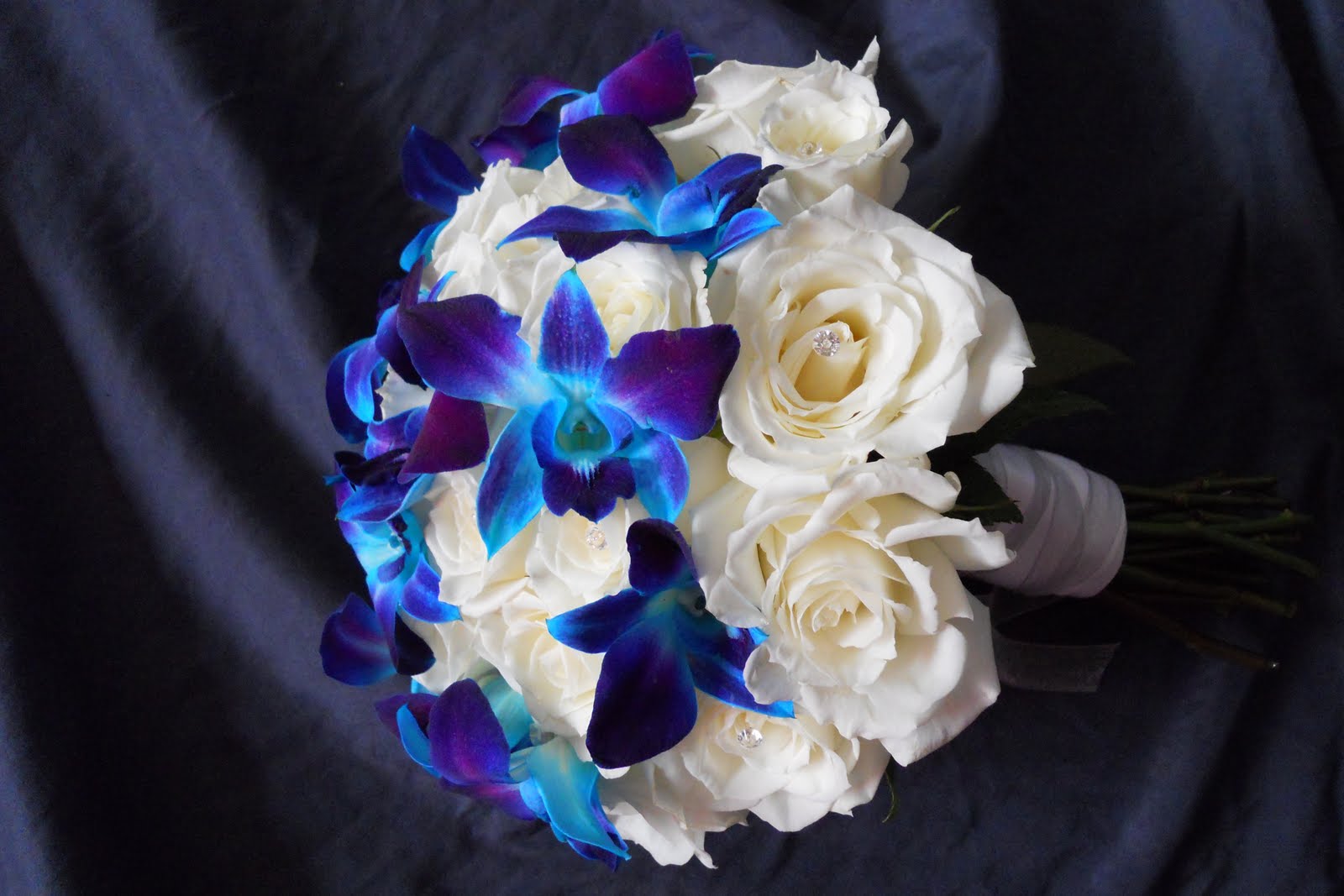 Purple and Blue Wedding