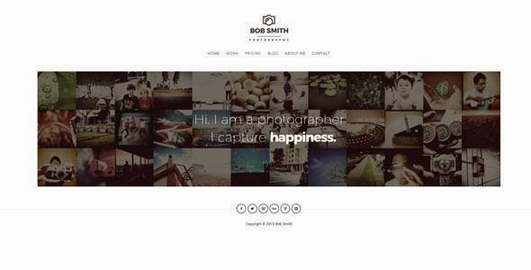 Free Photography WordPress Theme 2015